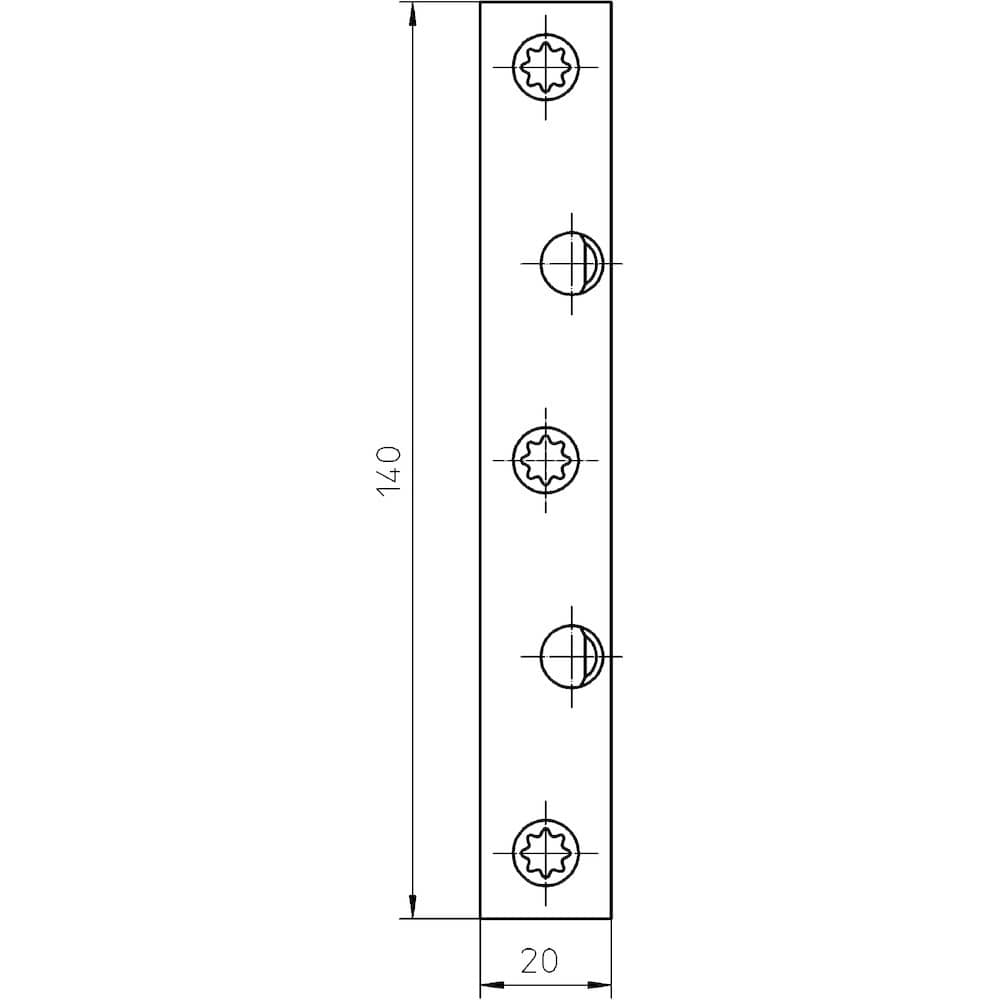 SIMONSWERK Fenster und Türsicherung BAKA® Nr. 200, Stahl,