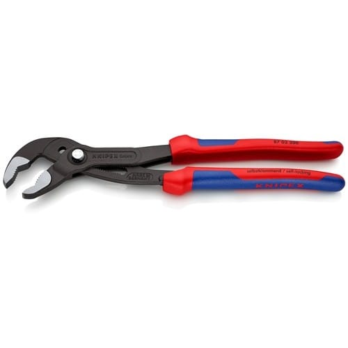 KNIPEX Wasserpumpenzange Cobra® L.300mm Spann-W.60mm pol.Mehrkomp.-Hülle KNIPEX