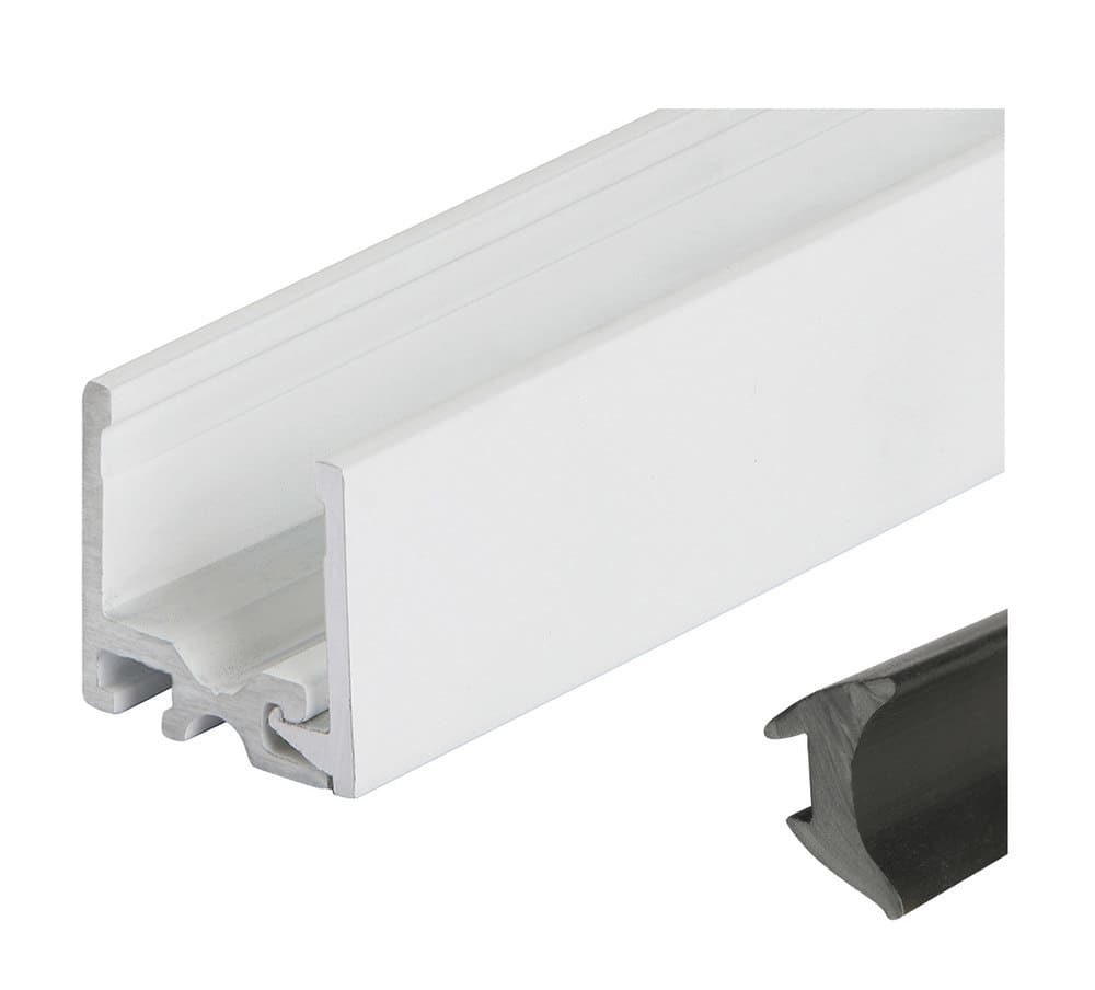 HERMAT Trennwand-Bodenprofil 6951, Aluminium