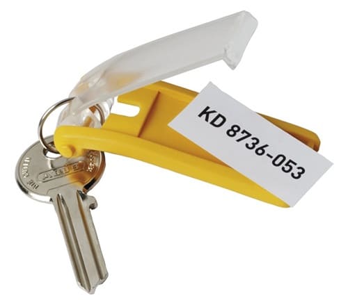 DURABLE Schlüsselanhänger Key Clip rot Ku.