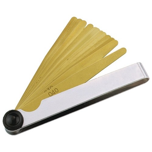 TECWERK Fühlerlehre Blatt-St.0,05-1,0mm STA L.100mm Bl.20 St.TECWERK
