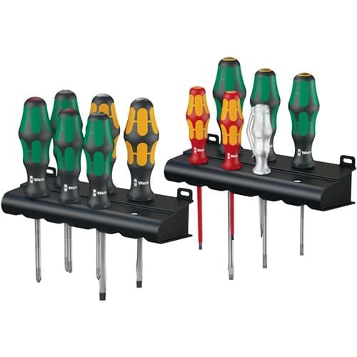 WERA Schraubendrehersatz Kraftform XXL 12-tlg.Schitz/PH/PZD Kraftformgriff WERA