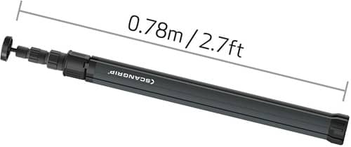 Stativ TRIPOD 2m D.1,06m Nutz-H.min./max.0,9-2m SCANGRIP