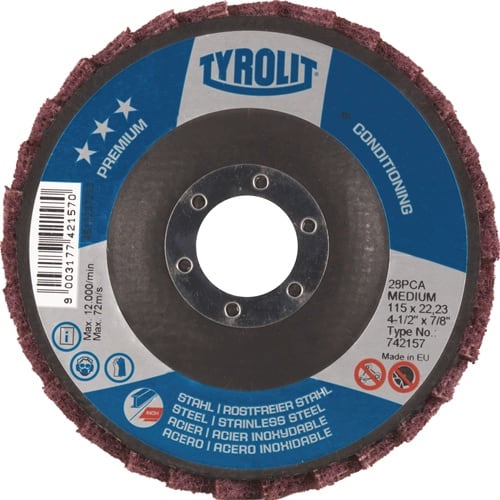 TYROLIT Polierscheibe PREMIUM CONDITIONING D.125mm coarse TYROLIT