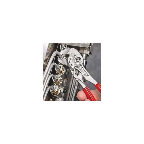 KNIPEX Zangenschlüssel L.125mm Spann-W.23mm verchr.Ku.-Überzug KNIPEX
