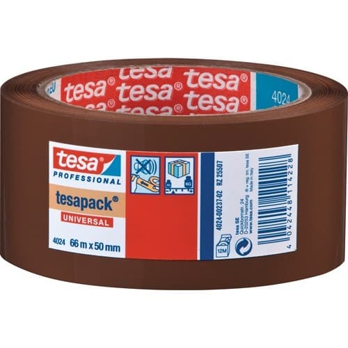 TESA Verpackungsklebeband PP tesapack® 4024 chamois L.66m B.50mm Rl.