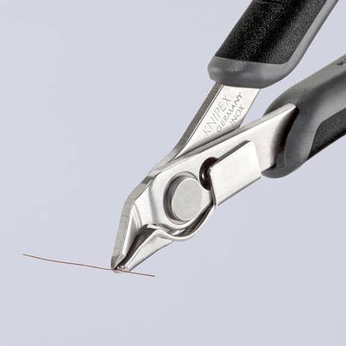 KNIPEX Elektronik-Seitenschneider Super-Knips® L.125mm Form 1 Facette nein pol.KNIPEX