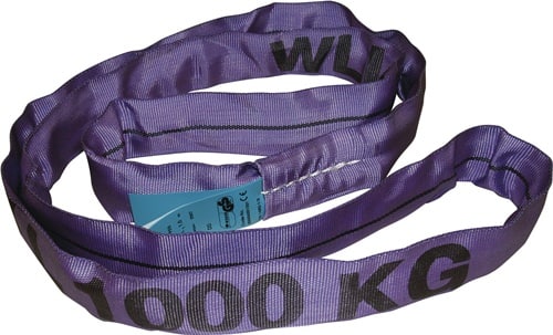 DOLEZYCH Rundschlinge DIN EN 1492-2 Umfang 4m violett Tragf.einf.1000kg DOLEZYCH