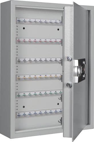 Schlüsselschrank SLE 120 H630xB460xT130mm 1-türig Elektronikschloss Anz.Hak.120