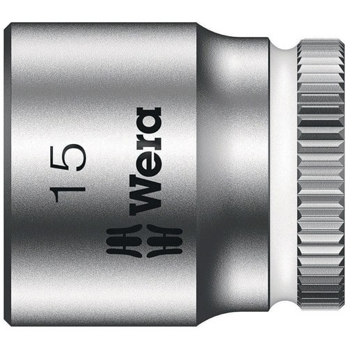 WERA Steckschlüsseleinsatz 8790 HMA 1/4 Zoll a6-KT.SW 15mm L.23mm WERA