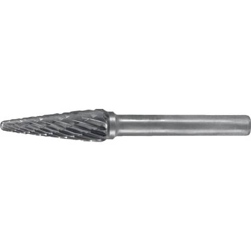 TECWERK Frässtift SKM D.6mm Kopf-L.13mm Schaft-D.6mm HM Verz.Kreuz TECWERK