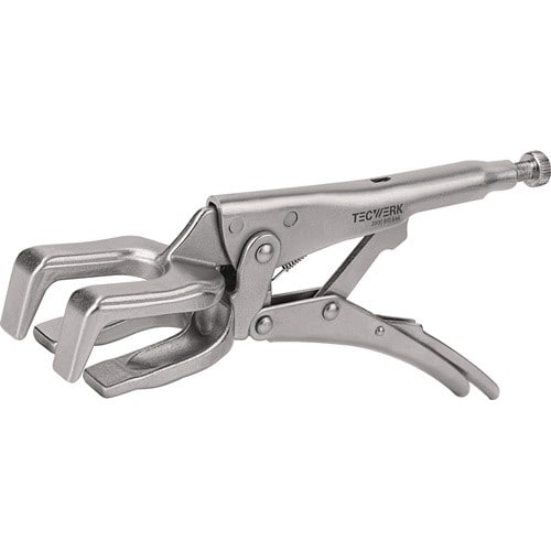 TECWERK Rohrschweißergripzange Gesamt-L.280mm Spann-W.max.70mm TECWERK
