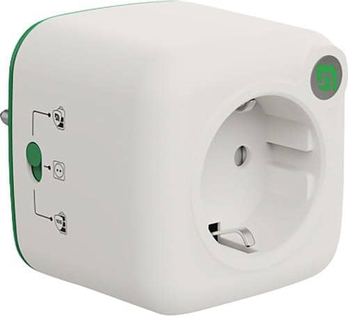 JÄGER DIREKT Steckdosenadapter Akku Life Guard 16 A 110-230V weiß Steckd.1 JÄGER DIREKT