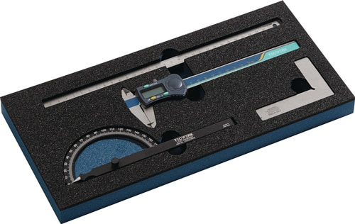 TECWERK Werkzeugmodul 4-tlg.1/3-Modul Messchiebersatz TECWERK