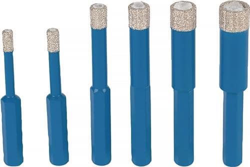 TYROLIT Fliesenbohrset DDT HEX 6-tlg.D.5,6,8,10,12,14mm Schaft HEX TYROLIT