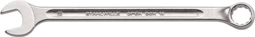 Ringmaulschlüssel OPEN-BOX 14 Form B Chrom-Alloy-Stahl STAHLWILLE