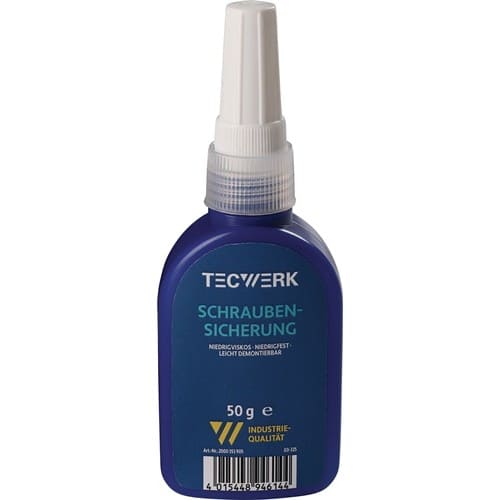 TECWERK Schraubensicherung 50g nf.nv.purpur Flasche TECWERK