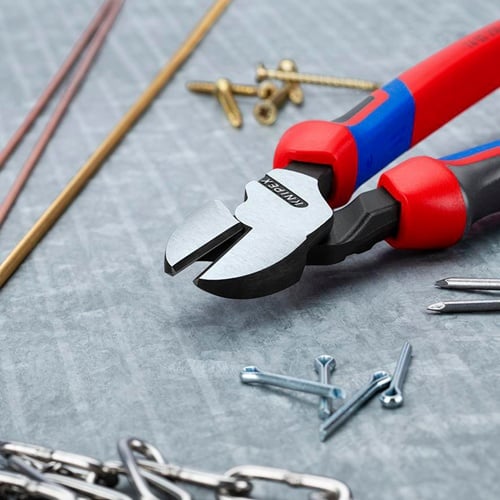 KNIPEX Kraftseitenschneider L.250mm pol.Form 0 Comfort-Griff KNIPEX