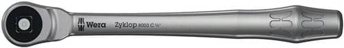 WERA D.-Knarre Zyklop Metal push 1/2 Zoll 38 Z.L.281mm
