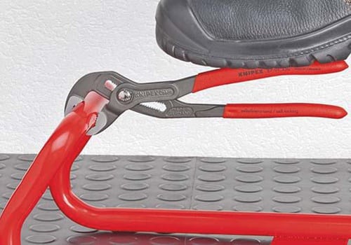 KNIPEX Wasserpumpenzange Cobra® L.180mm Spann-W.36mm verchr.Ku.-Überzug KNIPEX