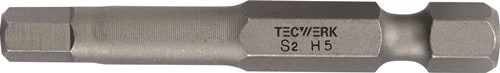 TECWERK Bit 1/4 Zoll 6mm L.50mm TECWERK