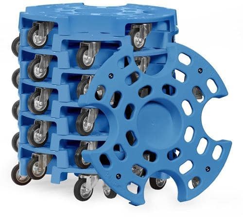 FETRA Reifenroller PP geschl.D.700mm blau f.8 Reifen od.4 Kompletträder FETRA