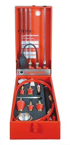 ROTHENBERGER Gas-/Wasserleitungsprüfgerät ROTEST GW 150/4 Arbeitsbereich 18-42mm ROTHENBERGER
