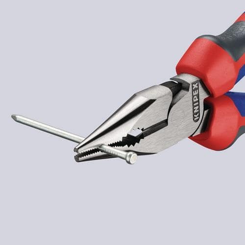 KNIPEX Spitzkombizange L.145mm pol.Comfort-Griff schwarz atram.KNIPEX