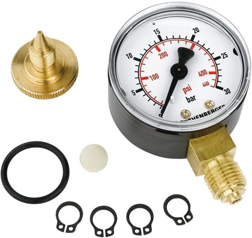 ROTHENBERGER Prüfpumpe RP 30 0-30bar R 1/2 Zoll Saugvolumen p.Hub ca.16 ml ROTHENBERGER