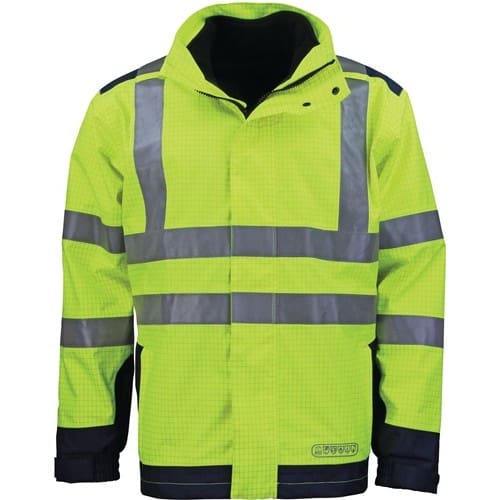 ASATEX Wetter-,Flamm- u.Warnschutzjacke Gr.XXL gelb/blau ASATEX