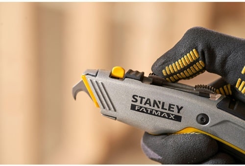 STANLEY Universalmesser FATMAX® PRO 2-IN-1 Gesamt-L.180mm einziehbar SB-verpackt STANLEY