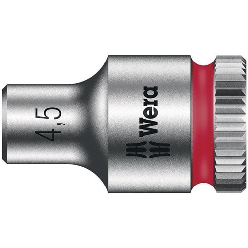 WERA Steckschlüsseleinsatz 8790 HMA 1/4 Zoll a6-KT.SW 4,5mm L.23mm WERA