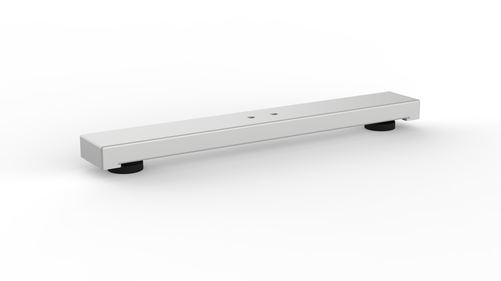 Veyhl Mittlerer Fuß Evo, 490 mm, RAL 9011 graphitschwarz