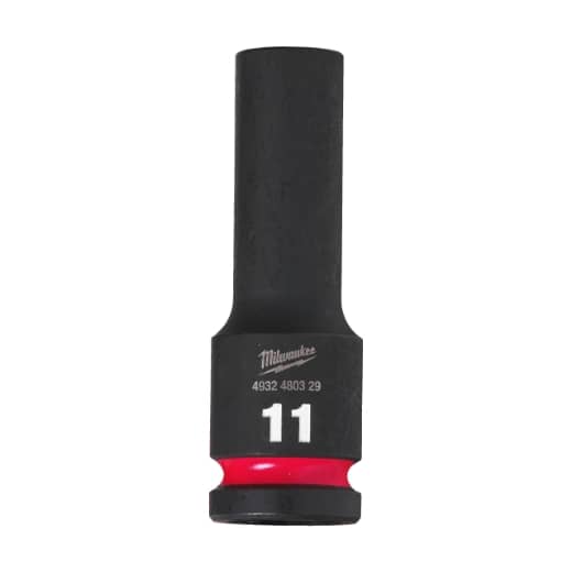 MILWAUKEE 11 x 78 mm SHOCKWAVE Schlagnuss 1/2" lang