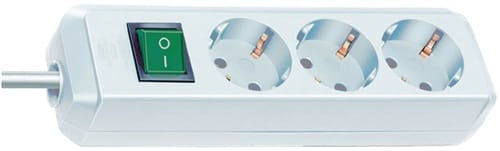 Steckdosenleiste Eco Line 16 A 250 V weiß BRENNENSTUHL