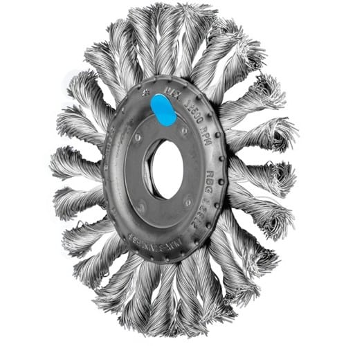 PFERD TOOLS Rundbürste RBG 12512/22,2 CT INOX 0,35 D.125mm Drahtstärke 0,35mm VA 12mm