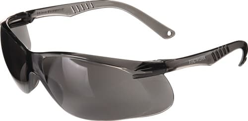 TECWERK Schutzbrille Daylight One EN 166 Bügel schwarz,Scheibe smoke PC TECWERK