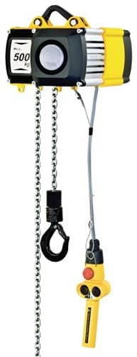 COLUMBUS Elektrokettenzug CPV Trgf.1000kg Haupthub 4 m/min FEM Gruppe 1Am m.Aufhängebügel