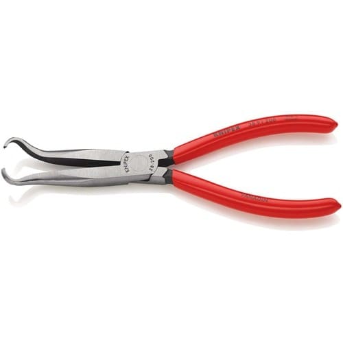 KNIPEX Mechanikerzange L.200mm Form 9 45Grad gew.Ku.-Überzug KNIPEX