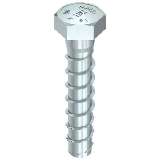 HECO MULTI-MONTI-plus S 16,0 x 80, Sechskantkopf, verzinkt blau, A2K