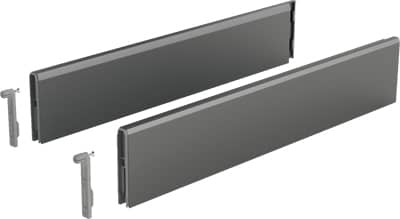 HETTICH TopSide ArciTech, 450 mm, (186/94, 218/126) anthrazit, 9122917