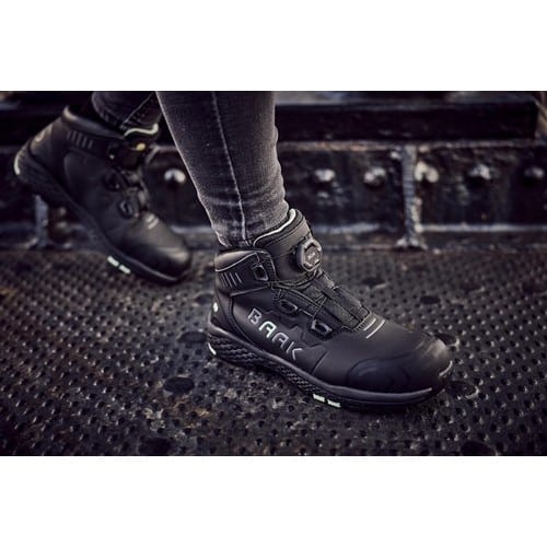 BAAK Damensicherheitsstiefel Alessia Gr.35 W.10 schwarz/grün Mikrofaser/TPU