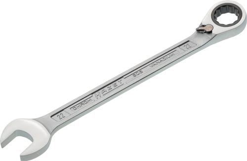 HAZET Maulringratschenschlüssel 606 SW 22mm L.291,5mm umschaltbar,Rings.15Grad HAZET