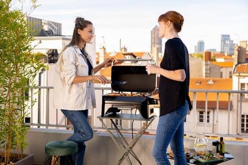 CAMPINGAZ Elektrogrill Attitude 2go Electric Grillrost a.emailliertem Gusseisen CAMPINGAZ
