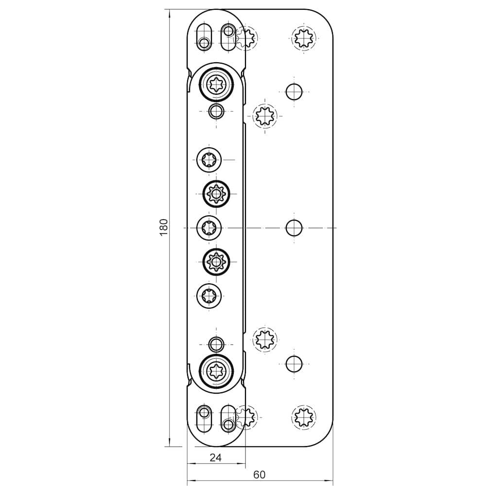 SIMONSWERK Aufnahmeelement VARIANT® VX 7535 3D,
