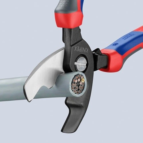 KNIPEX Kabelschere L.200mm Comfort-Griff KNIPEX