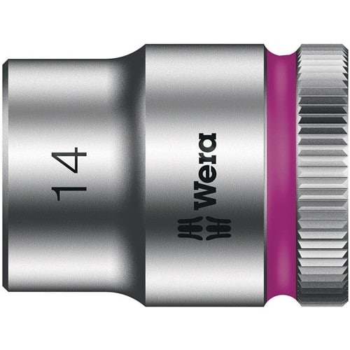 WERA Steckschlüsseleinsatz 8790 HMB Außen-6-kant 3/8 Zoll a6-KT.SW 14mm L.29mm WERA