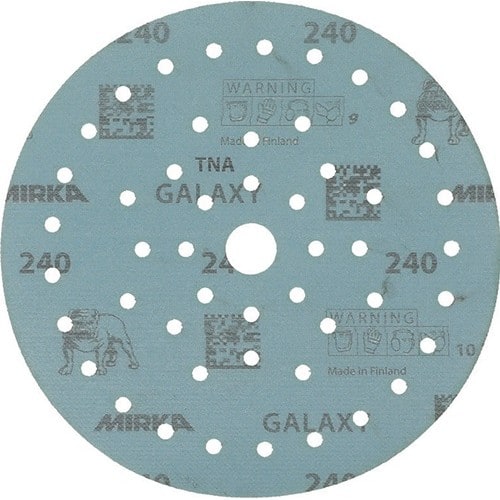 MIRKA Haftschleifscheibe GALAXY Grip Multifit 150mm K.240 f.HO/Metall/Lack/Ku.