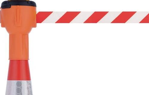 ALLROUNDLINE Leitkegelaufsatz ALCT Gurtband 9m orange ALLROUNDLINE