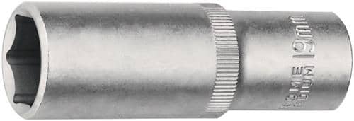 TECWERK Steckschlüsseleinsatz 1/2 Zoll 6-kant SW 17mm L.77mm TECWERK